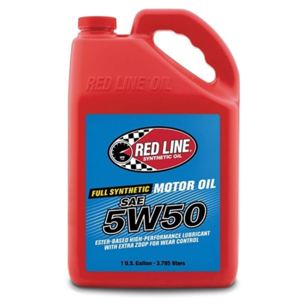 RED LINE OIL 11605 High Performance Motor Oil 5W50 3.8 L (1 gal) Photo-0
