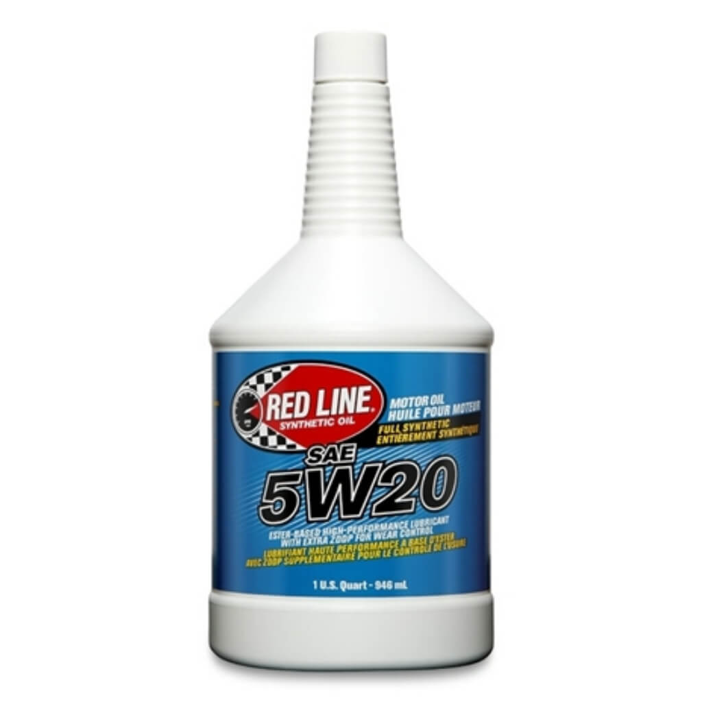 RED LINE OIL 15204 High Performance Motor Oil 5W20 0.95 L (1 qt) Photo-0