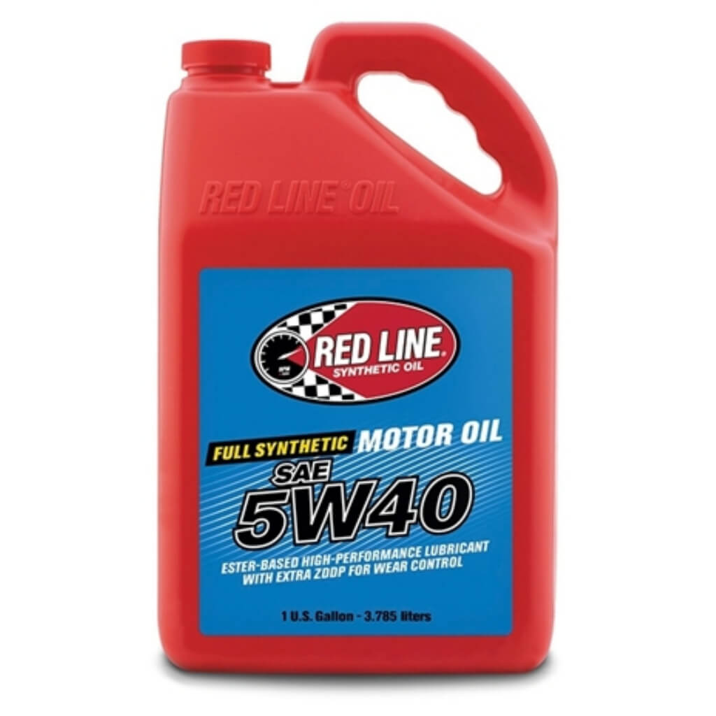 RED LINE OIL 15405 High Performance Motor Oil 5W40 3.8 L (1 gal) Photo-0