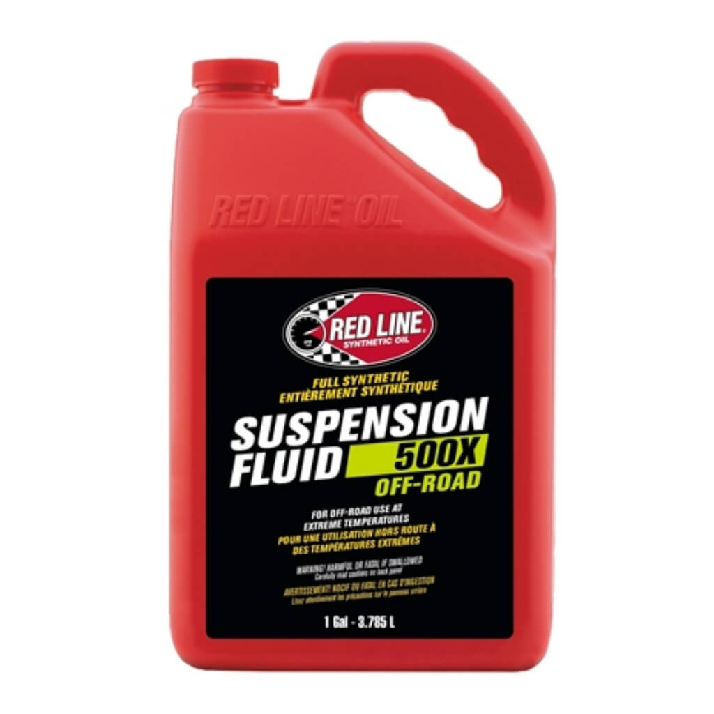 RED LINE OIL 43205 Off-Road Suspension Fluid 500X 3.8 L (1 gal) Photo-0