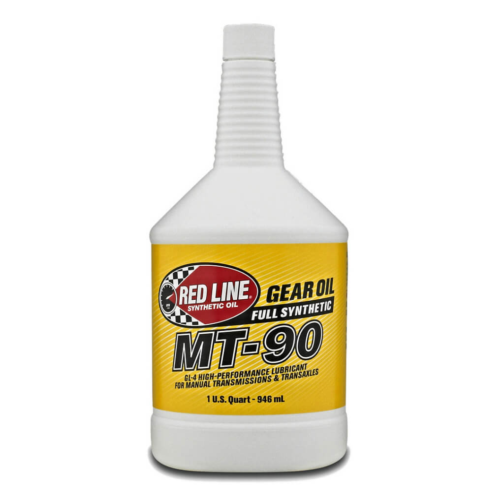 RED LINE OIL 50304 Gear Oil MT-90 75W90 GL-4 0.95 L (1 qt) Photo-0