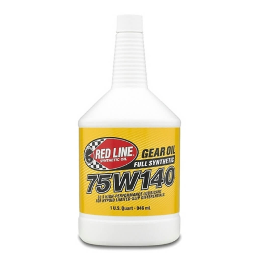 RED LINE OIL 57914 Gear Oil for Differentials 75W140 GL-5, 0.95 L (1 qt) Photo-0