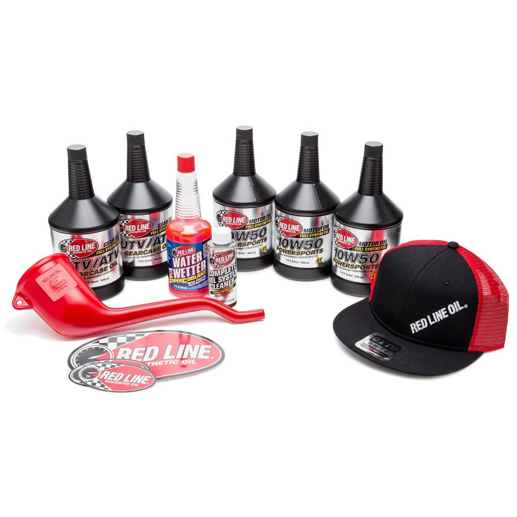 RED LINE OIL 90220 UTV/ATV Oil 10W50 PowerPack Photo-0