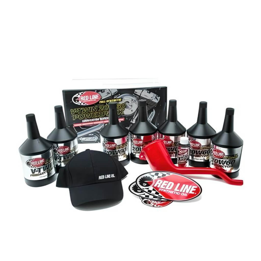 RED LINE OIL 90231 Motorcycle Oil V-Twin 20W60HD PowerPack Photo-0
