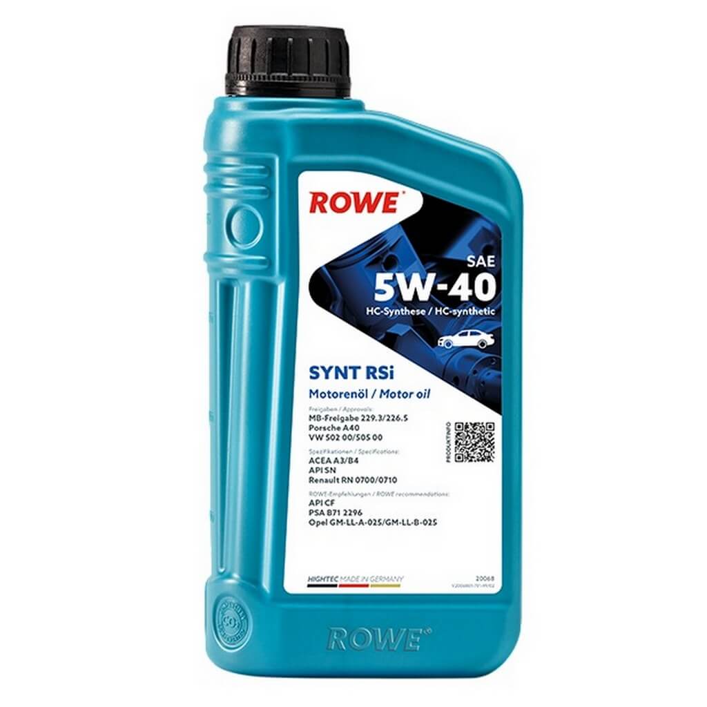 ROWE 20068-0010-99 Engine Oil Hightec Synt RSi SAE 5W-40 (1 Ltr.) Photo-0