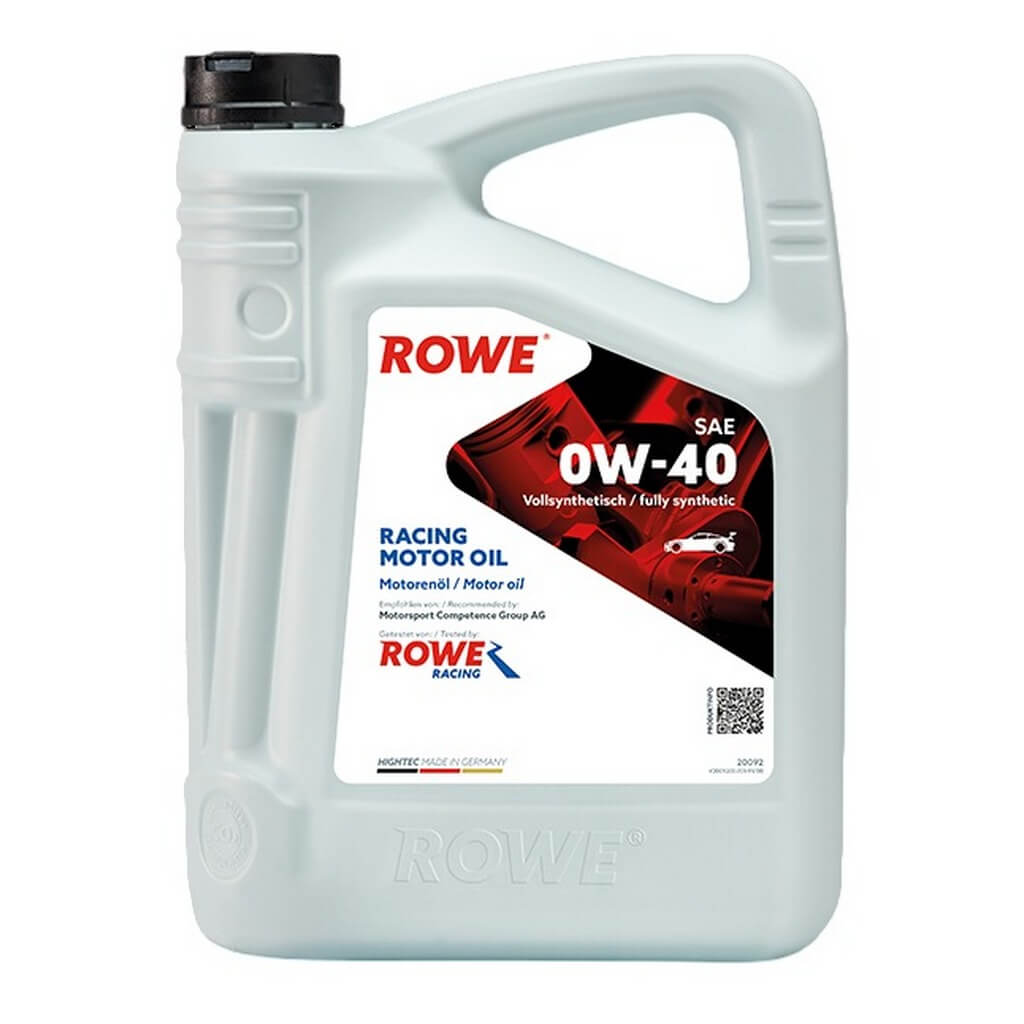 ROWE 20092-0050-99 Motor Oil Hightec Racing SAE 0W-40 (5 Ltr.) Photo-0