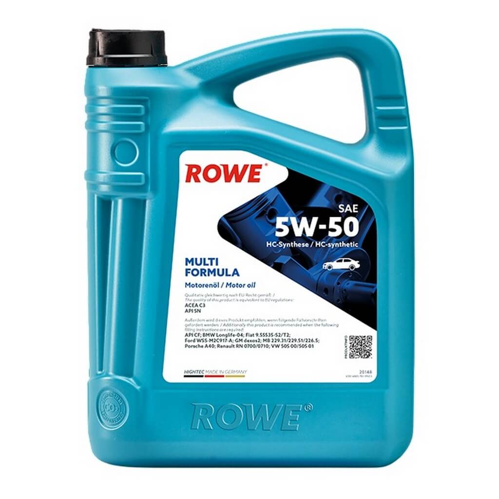 ROWE 20148-0050-99 Engine Oil Hightec Multi Formula SAE 5W-50 (5 Ltr.) Photo-0