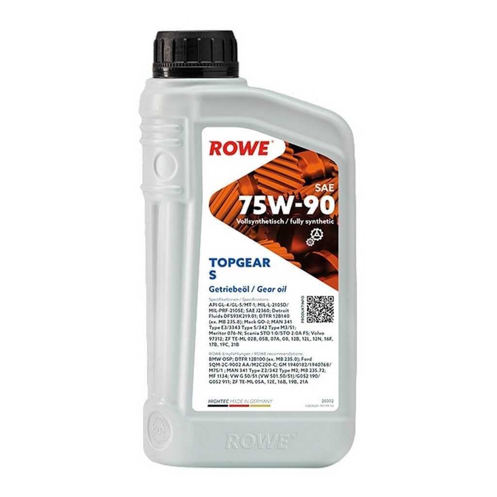 ROWE 25002-0010-99 Gear Oil Hightec Topgear SAE 75W-90 S (1 Ltr.) Photo-0
