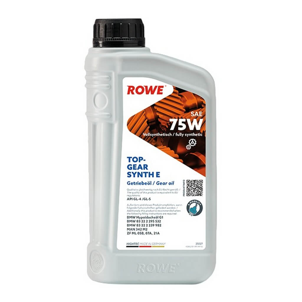 ROWE 25027-0010-99 Gear Oil Hightec Topgear Synt E SAE 75W (1 Ltr.) Photo-0