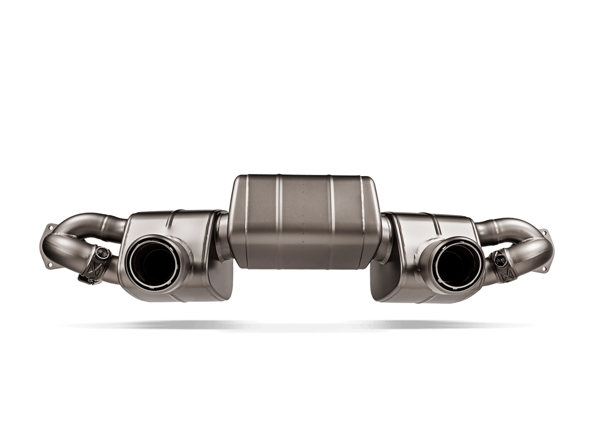 AKRAPOVIC S-PO/TI/24 Slip-On Race Line (Titanium) for PORSCHE 718 Cayman GT4RS 2022-2024 Photo-0
