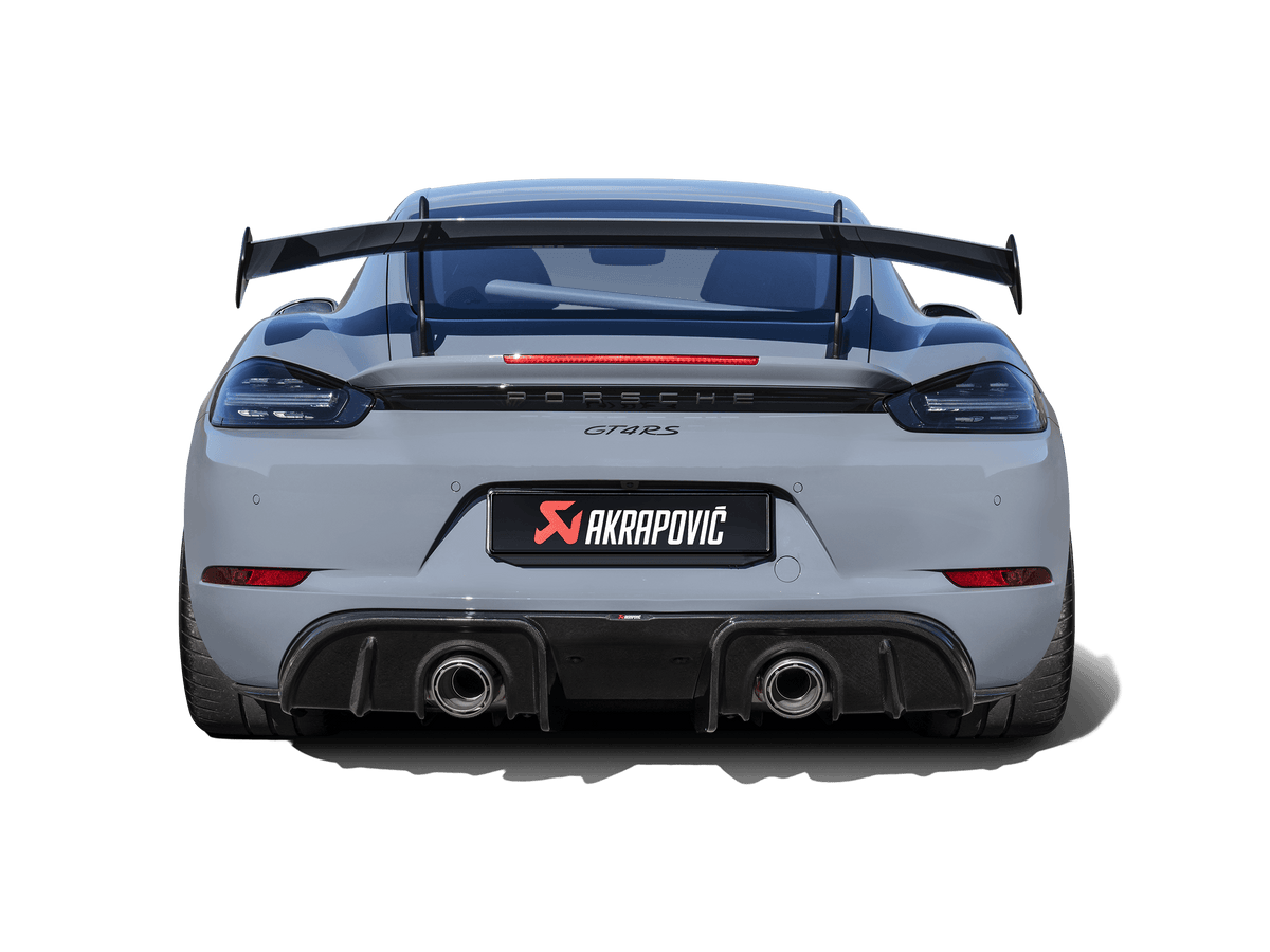 AKRAPOVIC S-PO/TI/24 Slip-On Race Line (Titanium) for PORSCHE 718 Cayman GT4RS 2022-2024 Photo-2
