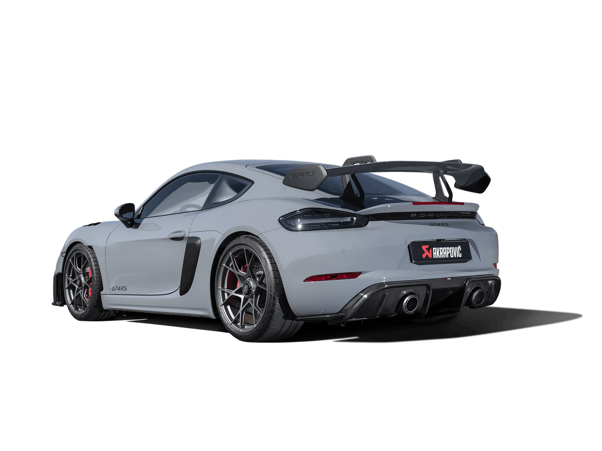 AKRAPOVIC S-PO/TI/24 Slip-On Race Line (Titanium) for PORSCHE 718 Cayman GT4RS 2022-2024 Photo-3