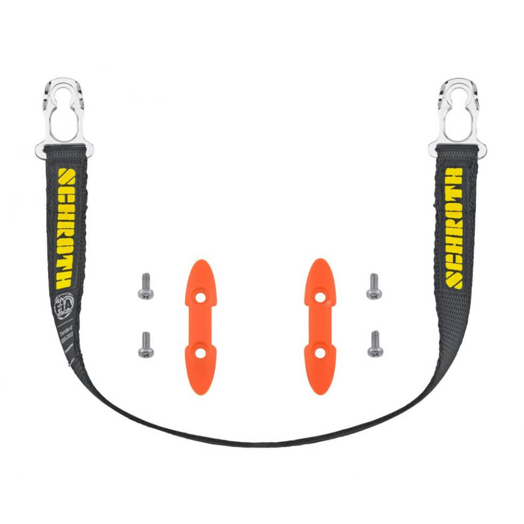 SCHROTH 00030-18 Sliding Tether HANS (Length: 18“) With SCHROTH Logo Photo-0