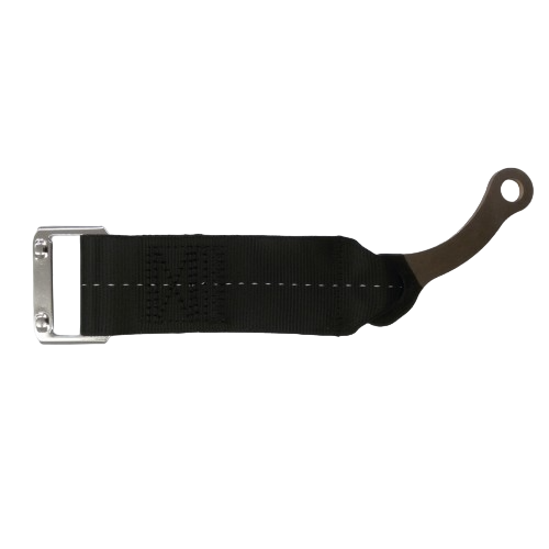 SCHROTH 00160 Replacement End Strap for Rallye 3 ASM, Black for FORD Fiesta Photo-0