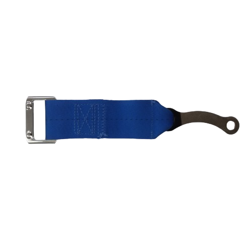 SCHROTH 00161 Replacement End Strap for Rallye 3 ASM, Blue for FORD Fiesta Photo-0