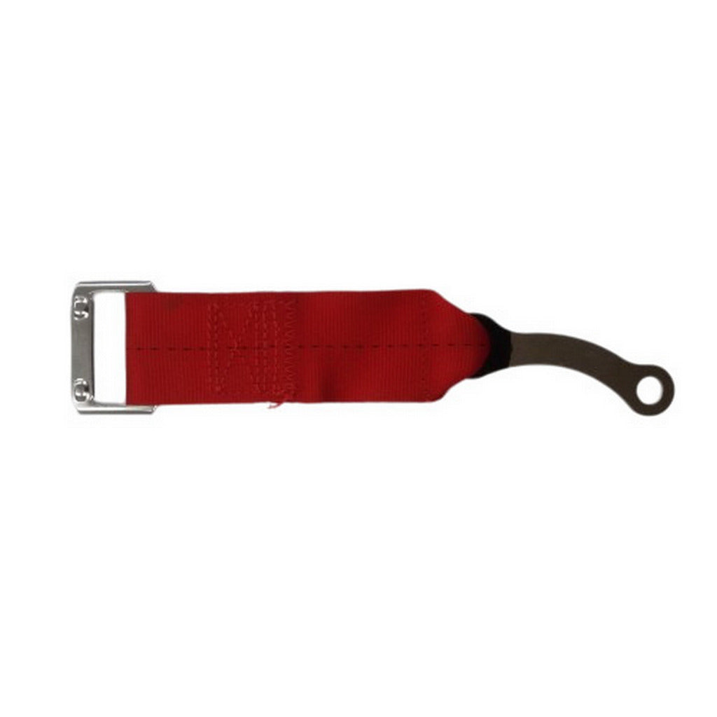SCHROTH 00162 Replacement End Strap for Rallye 3 ASM, Red for FORD Fiesta Photo-0