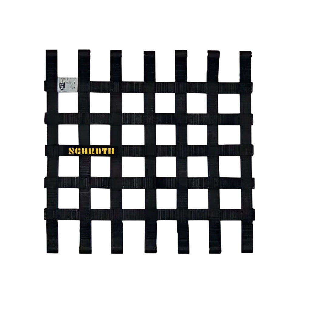 SCHROTH 09053-0 Window Net 400 x 405mm SFI/FIA, Black Photo-0