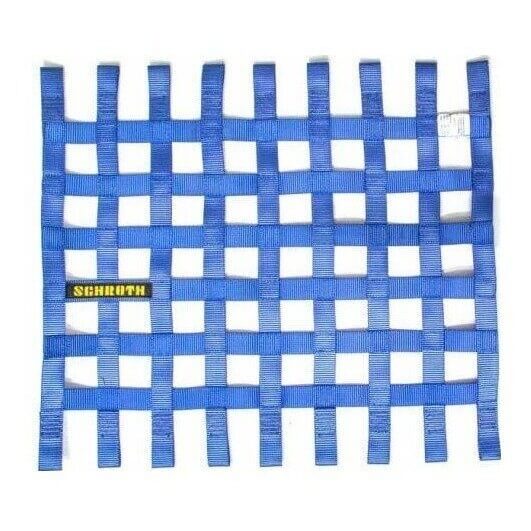 SCHROTH 09053-1 Window Net 400 mm x 405 mm (15.75“ x 16“) Without Hardware Blue Photo-0