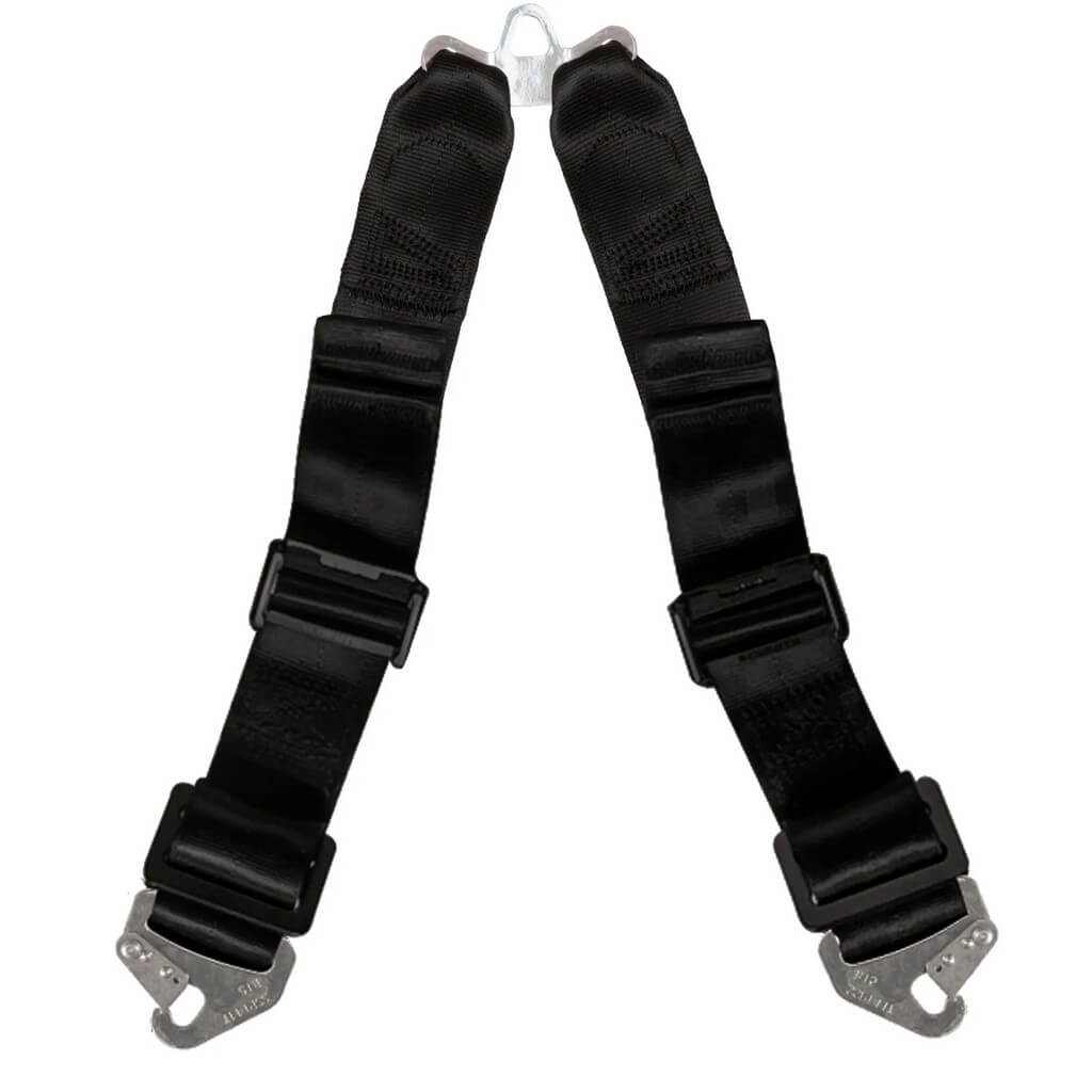 SCHROTH 49014 T-Bar Crutch Strap Anti-sub Strap 2, Black Photo-0