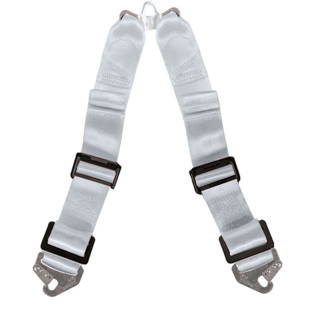 SCHROTH 49914 T-Bar Crutch Strap Anti-sub Strap 2, Silver Photo-0