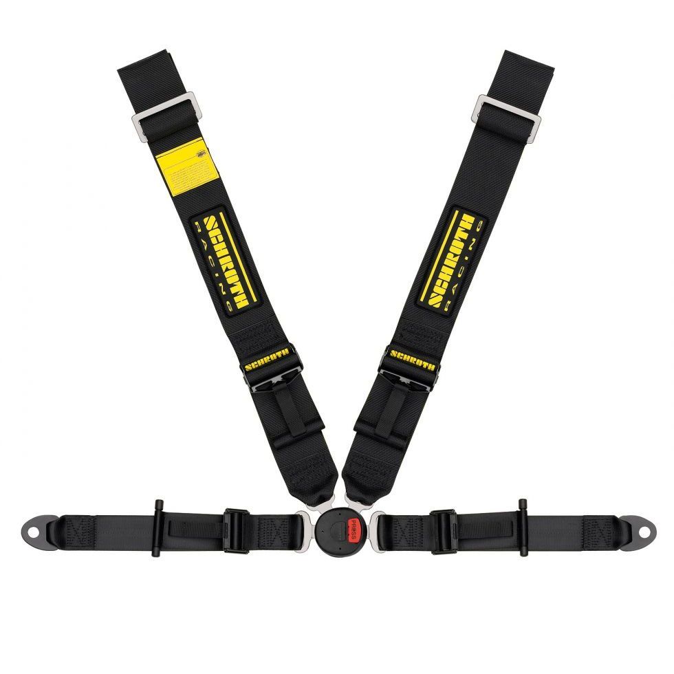 SCHROTH 91159A-0 Seat Belt Lotus 2-FE 4-point Right, ASM, FIA, Black Photo-0