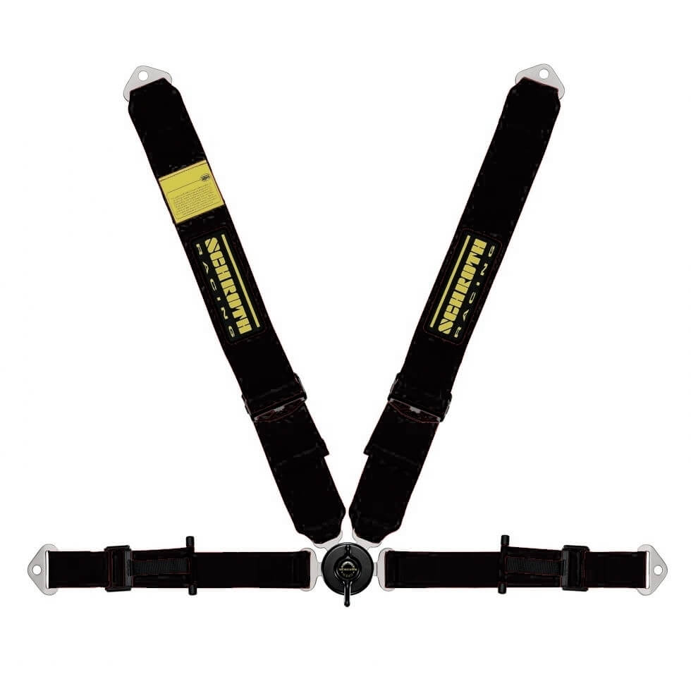 SCHROTH 91185-0 Seat Belt Caterham 2 4-point Right, ASM, Black Photo-0