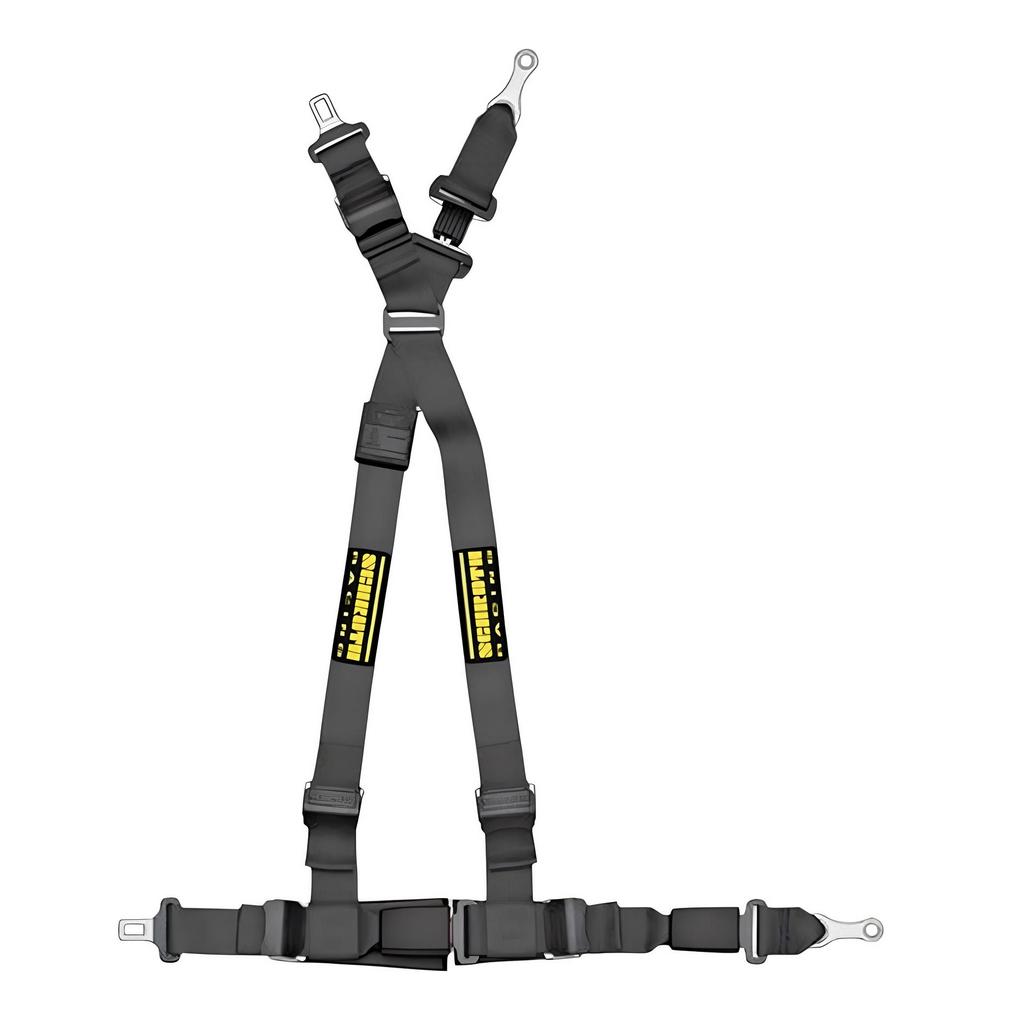 SCHROTH 93080-0 Racing Harness Quickfit ASM 4-Point Left, Black for VW Photo-0