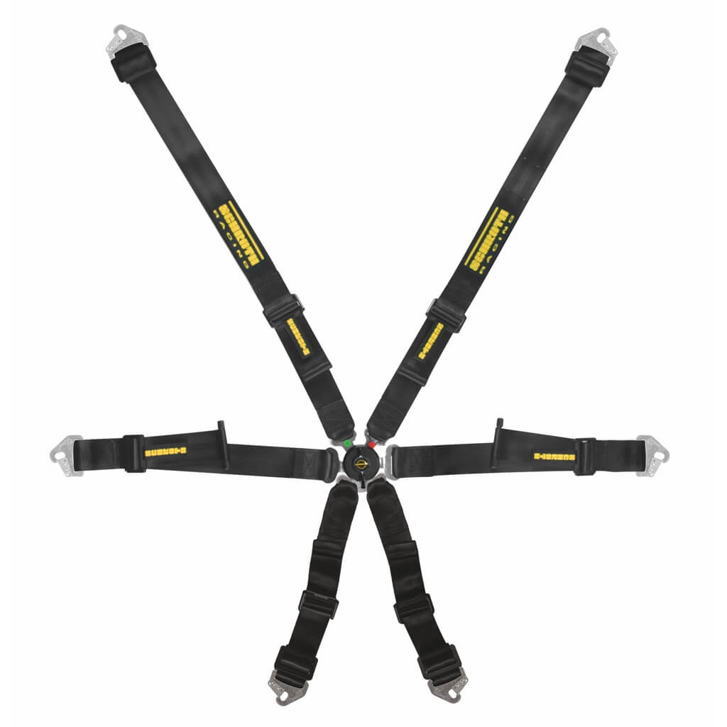 SCHROTH 94550A-0 Racing Harness Profi 2x2 6-Point, Black for BMW M2 (G87) / M3 (G80) / M4 (G82) Photo-0