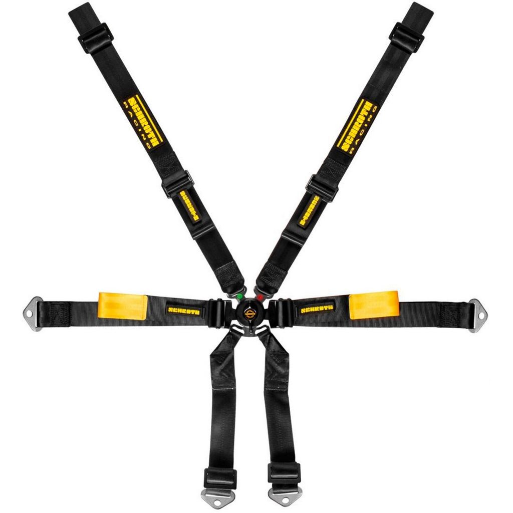 SCHROTH 94720-0 Racing Harness Enduro 2x2 6-Point, Black for PORSCHE 911 (996 / 997) Photo-0