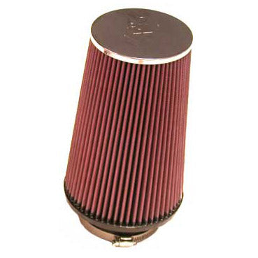 K&N RC-3690 UNIVERSAL Clamp-On Air Filter 3-1/2"ID FLG,6"B,4-1/2"CR T,9"L Photo-0