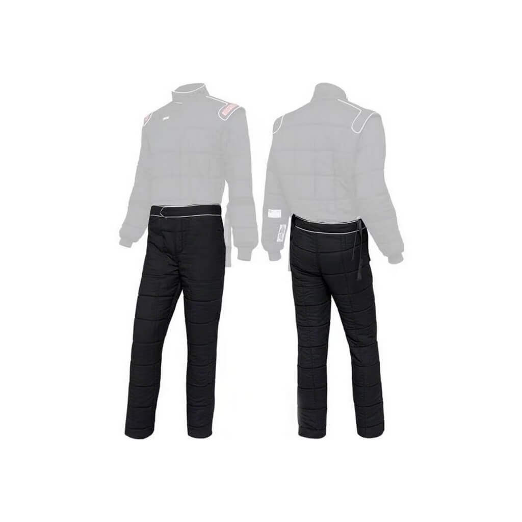 SIMPSON 4902533 Racing Drag Two Piece Racing Suit Pants, SFI 15, Black, Size 2XL Photo-0