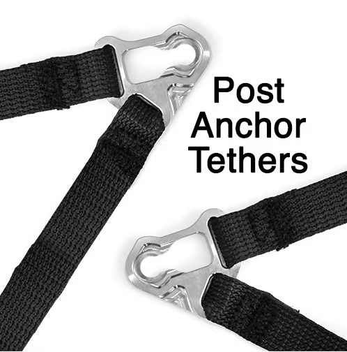 Simpson HYPL.XLG.11.PA.FIA Neck Restraint Hybrid ProLite X-LARGE Adjustable sliding tether Post anchor compatible Photo-2