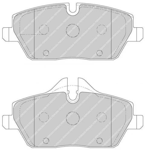 FERODO FCP1747H Front Brake Pads DS2500 for BMW 214d / 216i (F45) Photo-0