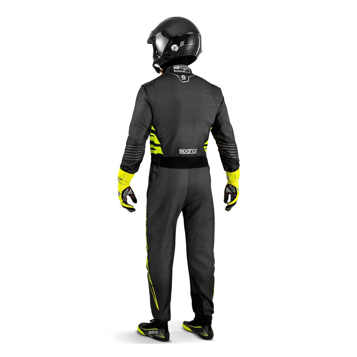 SPARCO 001103056GSGF Racing suit Infinity 5.0 grey / yellow fluo 56 Photo-1