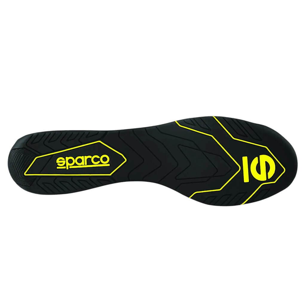 SPARCO 00126937NRGF Karting Shoes K-Pole, Black / Yellow, Size 37 Photo-2
