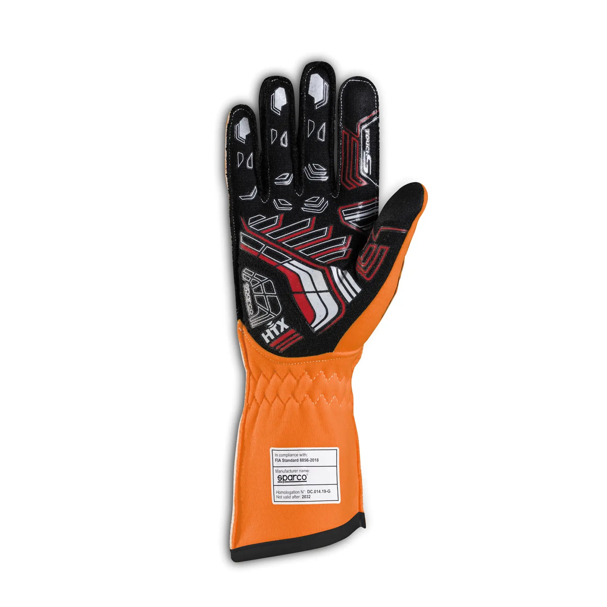 SPARCO 00131409AFNR Gloves Arrow Evo RG-7 Fluo orange/Black 09 Photo-1