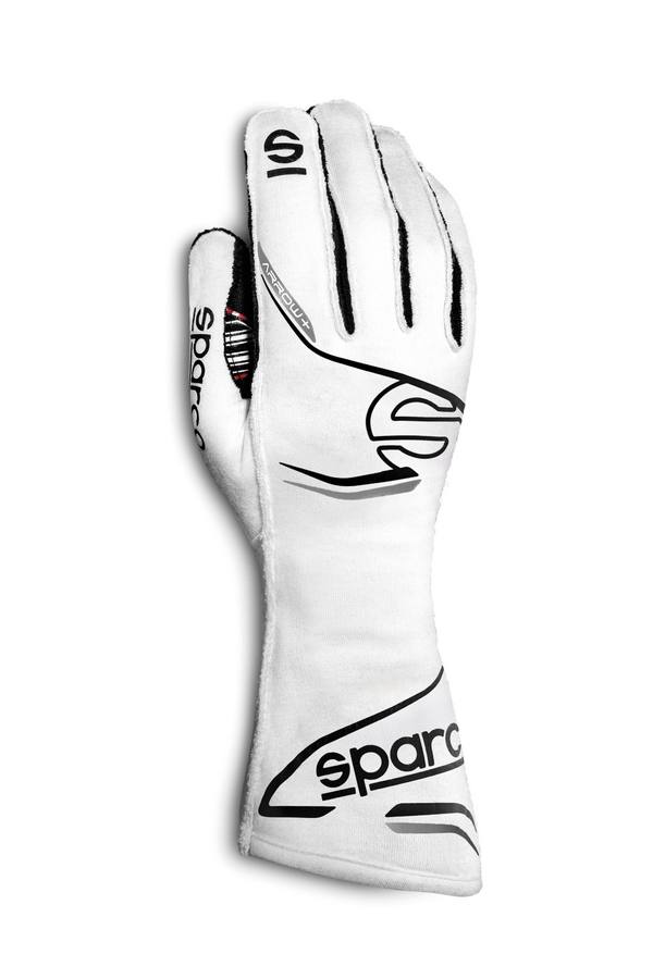 SPARCO 00131910BINR Gloves ARROW+ white/black 10 Photo-0