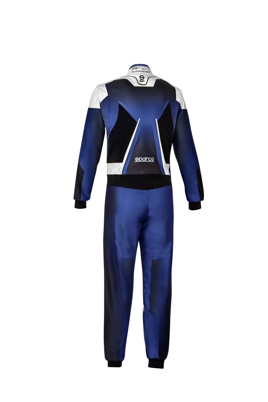 SPARCO 00231056EBNR Karting suit PRIME K 8877-2022 black/blue 56 Photo-1