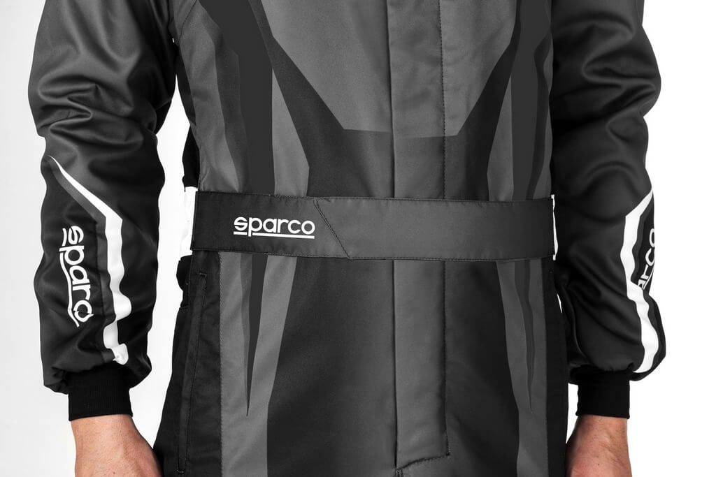 SPARCO 00231048NRGR Karting suit PRIME K 8877-2022 black/grey 48 Photo-2