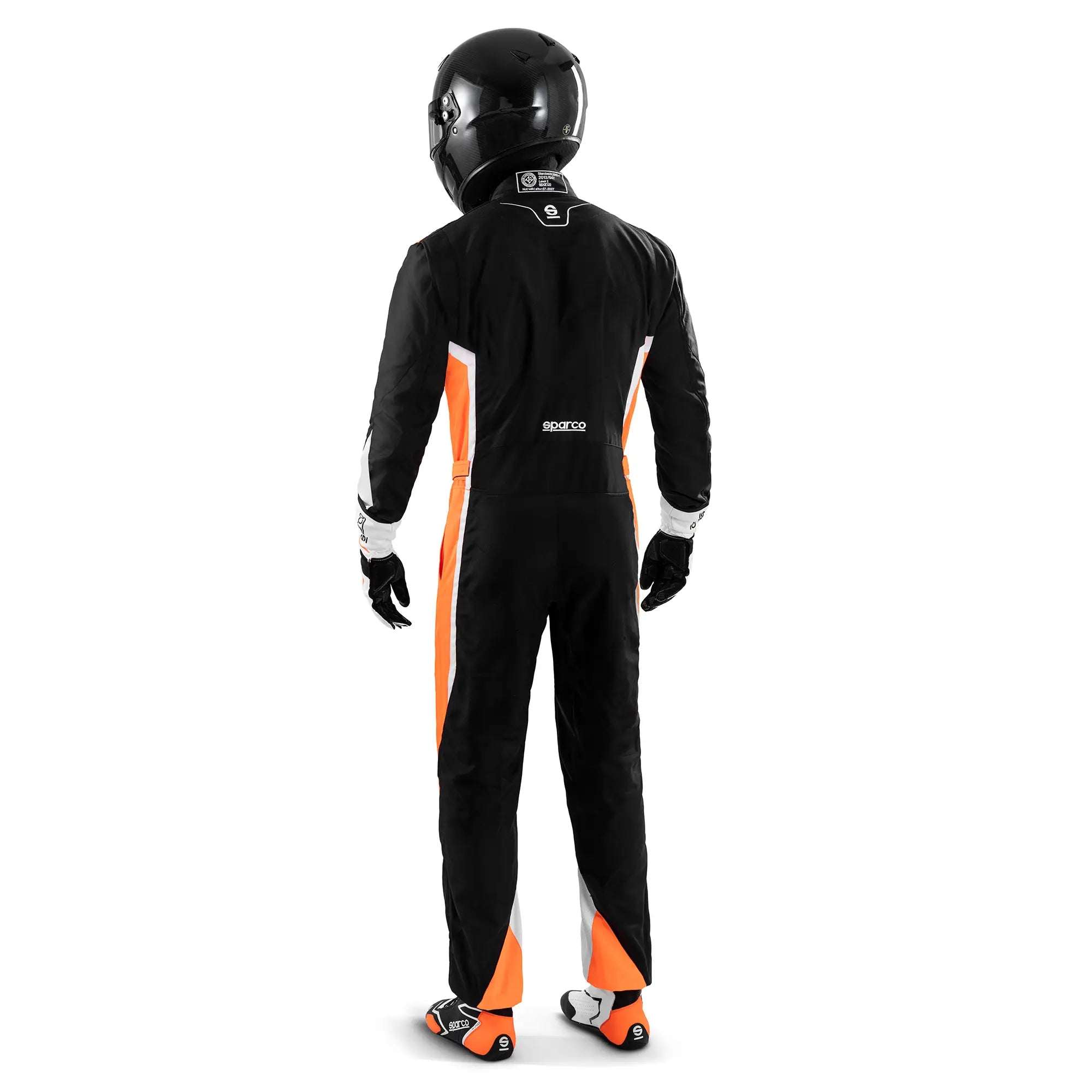 SPARCO 002341NAFB150 Kart suit K44 Kerb Black/Fluo orange/White 150 Photo-2