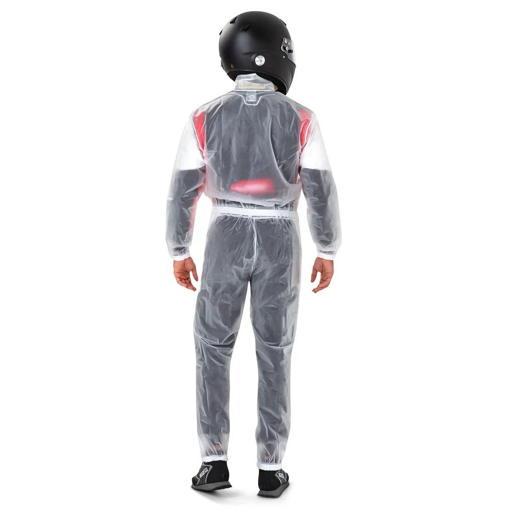 SPARCO 00239T1ES Rain Suit T1 EVO, Transparent, Size S Photo-1