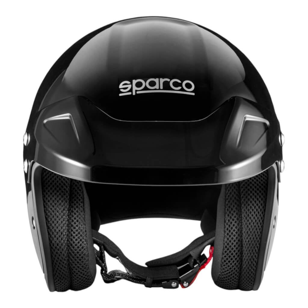 SPARCO 003379NRGR5XXL Open-Face Racing Helmet J-Pro ECE06, Black/Grey, Size 2XL Photo-1