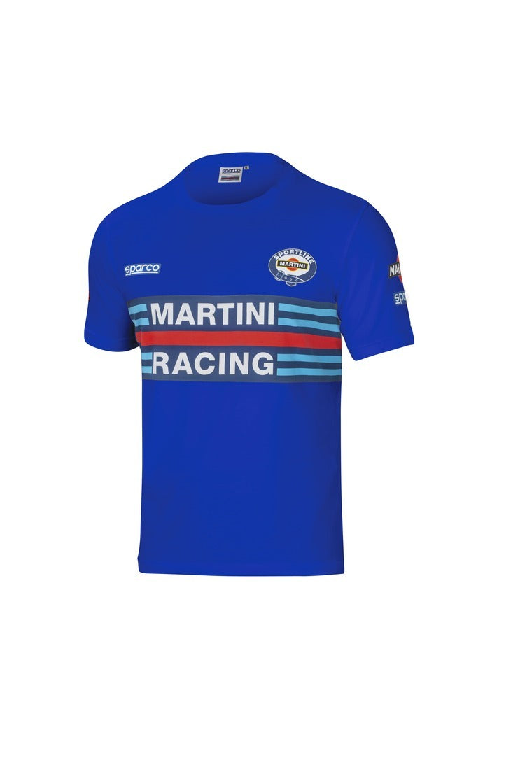 SPARCO 01274MRAZ5XXL T-shirt replica MARTINI RACING blue 2XL Photo-0