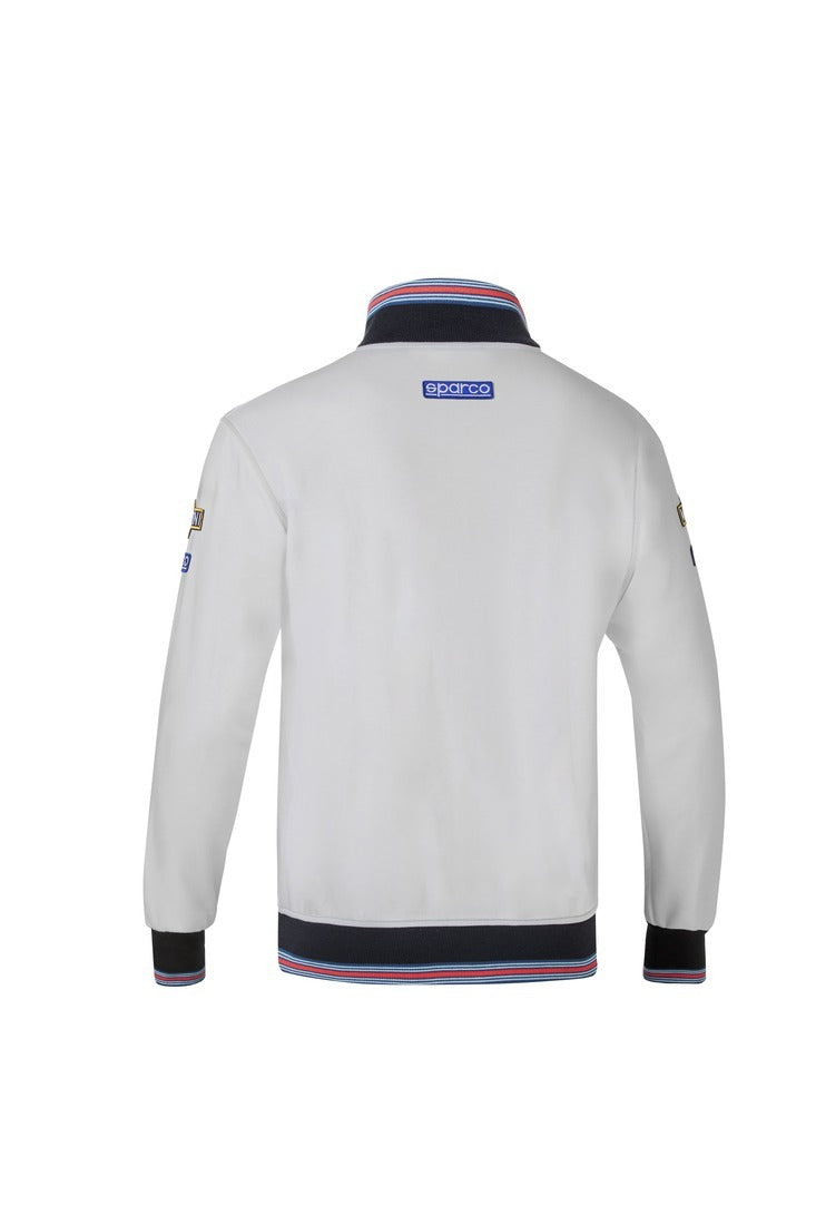SPARCO 01278MRGR0XS Full zip sweatshirt MARTINI RACING grey XS Photo-1