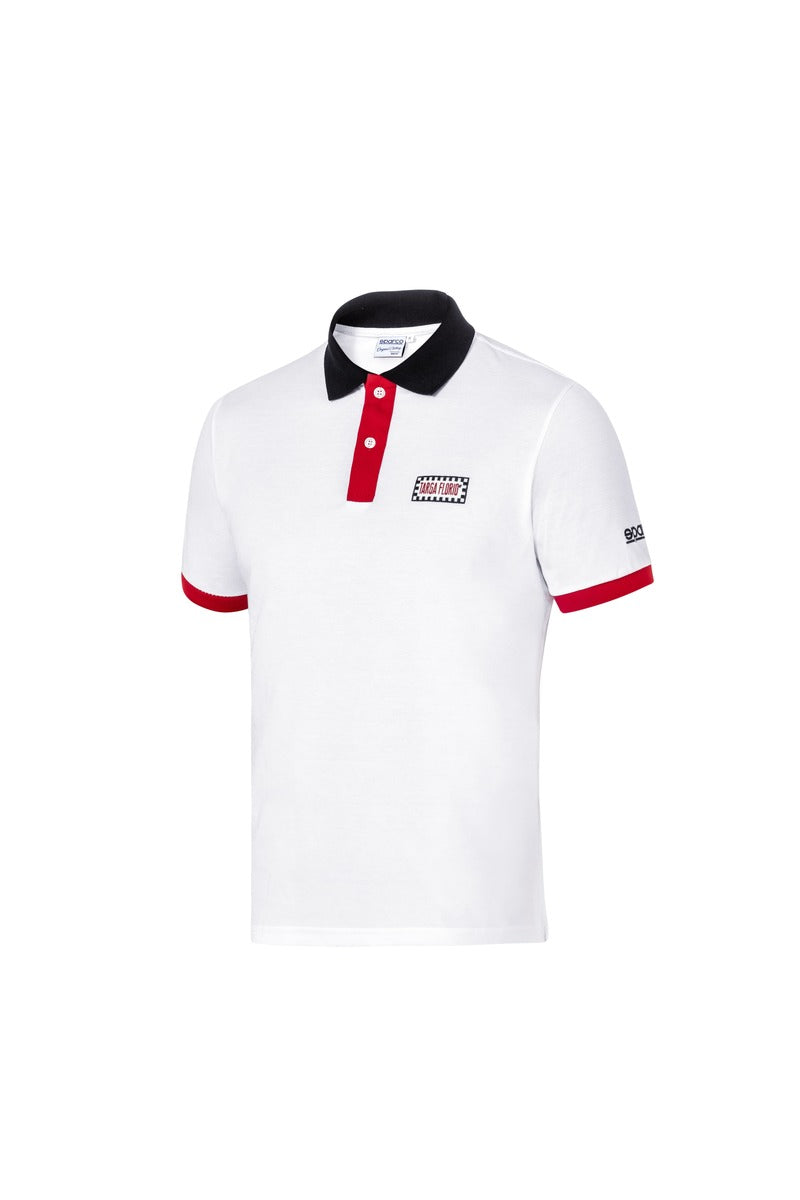 SPARCO 013040TFBIRS4XL Polo TARGA FLORIO #P1 white/red XL Photo-0