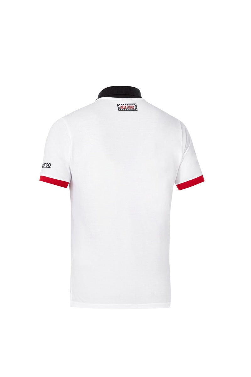 SPARCO 013040TFBIRS4XL Polo TARGA FLORIO #P1 white/red XL Photo-1