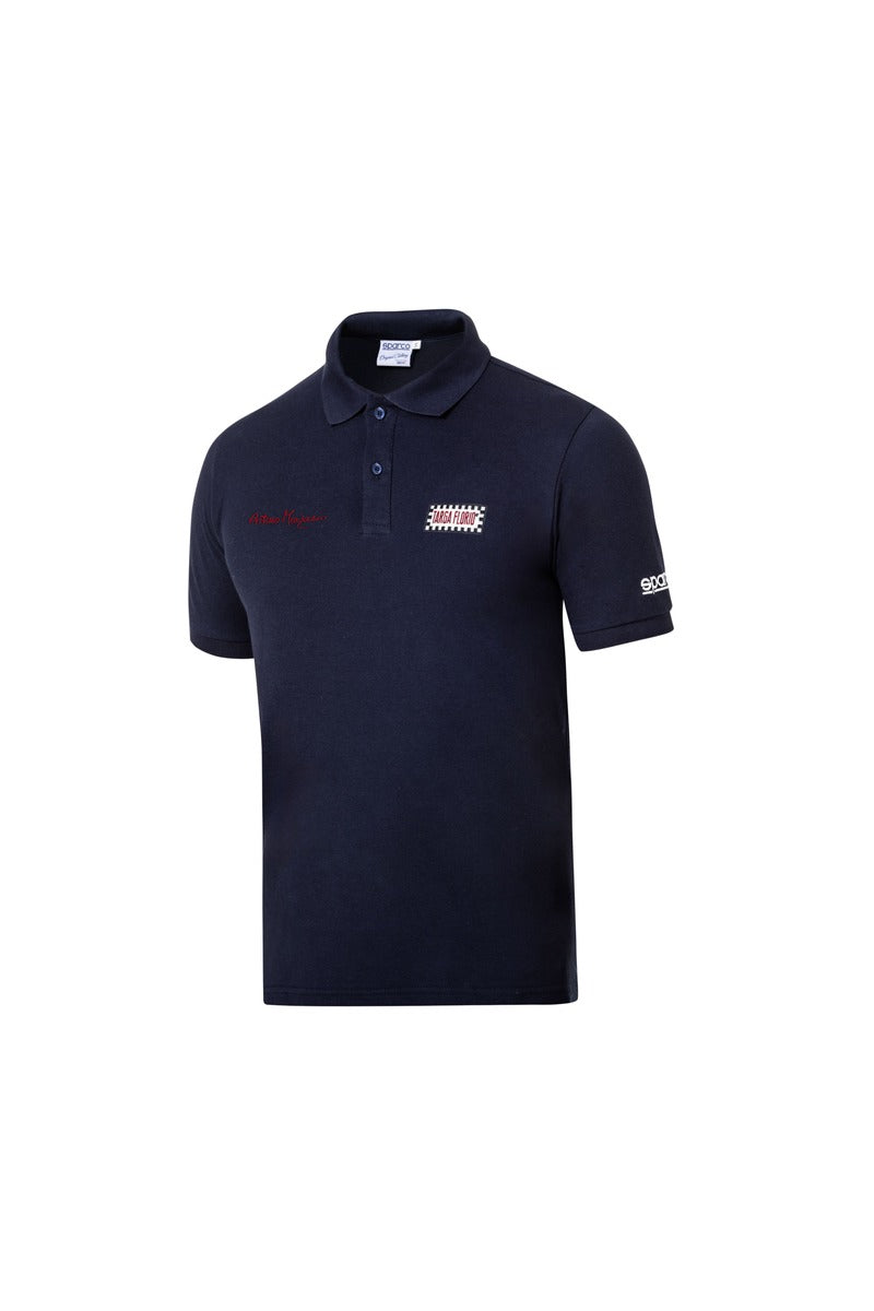 SPARCO 013045AMBM1S Polo TF ARTURO MERZARIO #AM2 navy blue S Photo-0