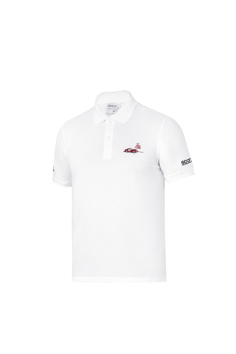 SPARCO 013048TFBI6XXX Polo TARGA FLORIO #P2 white 3XL Photo-0