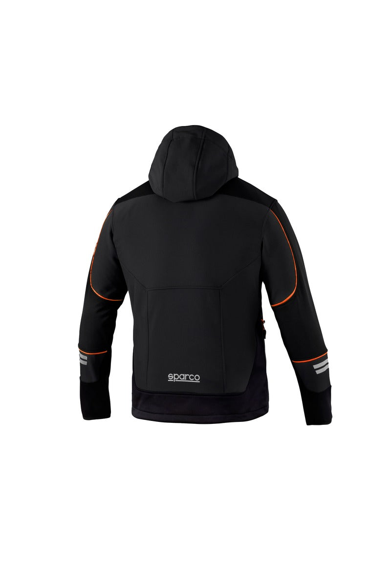 SPARCO 02412NRAF2M Mechanic's tech Soft-shell TW black/orange M Photo-1