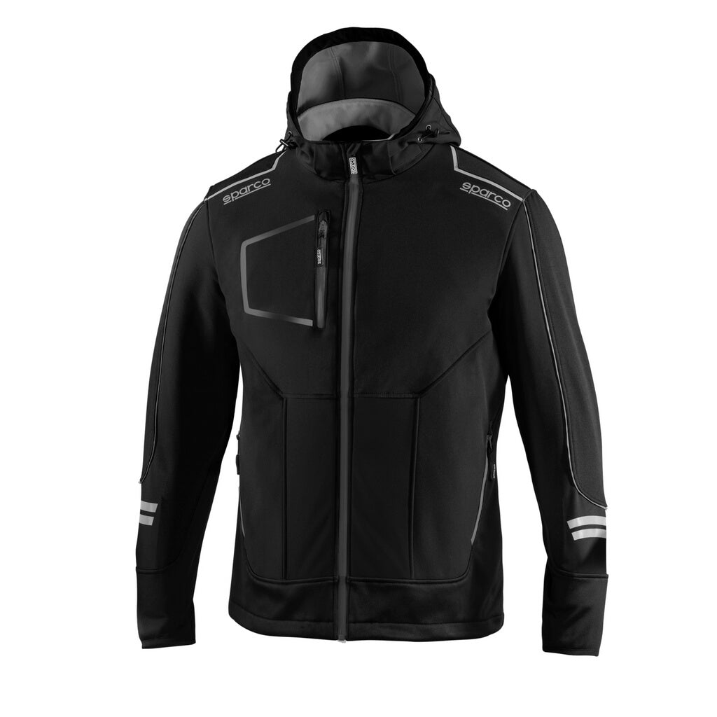 SPARCO 02412NRGS7XXX Soft-Shell Tech York, Black/Grey, Size 4XL Photo-0